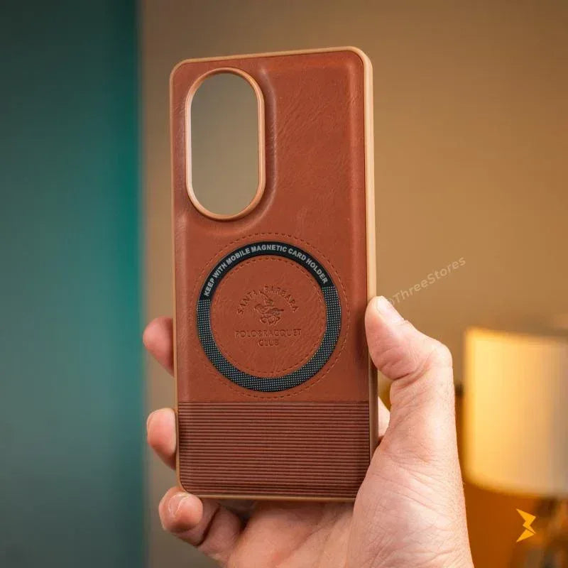 Santa Lucian Magsafe Leather Case Oppo Reno 10 - Three