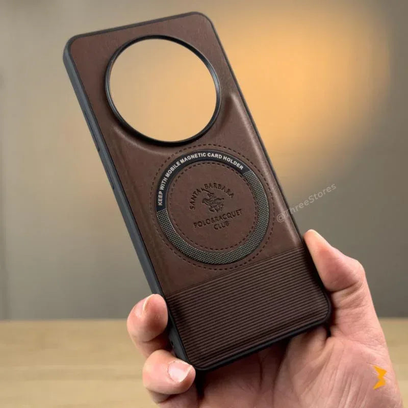 Santa Lucian Magsafe Leather Case Oppo Reno 12F - Three