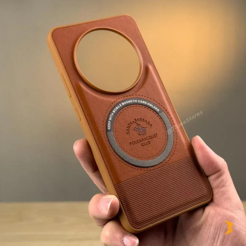 Santa Lucian Magsafe Leather Case Oppo Reno 12F - Three