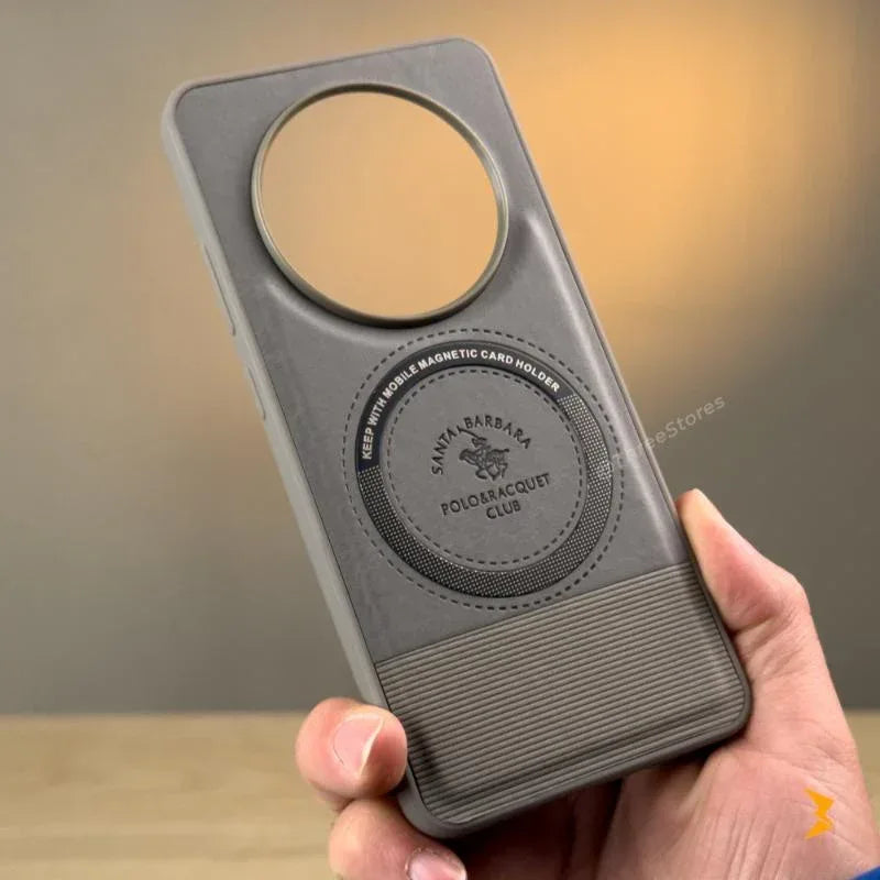 Santa Lucian Magsafe Leather Case Oppo Reno 12F - Three