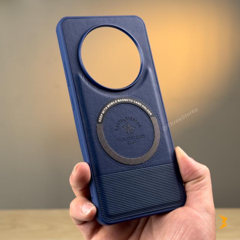 Santa Lucian Magsafe Leather Case Oppo Reno 12F - Three