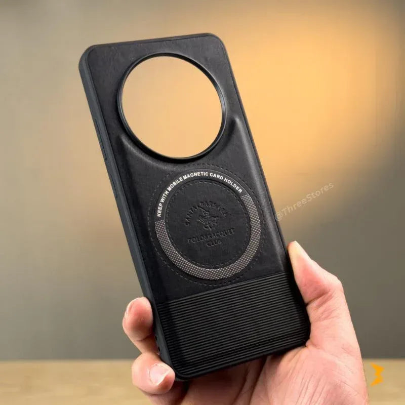 Santa Lucian Magsafe Leather Case Oppo Reno 12F - Three