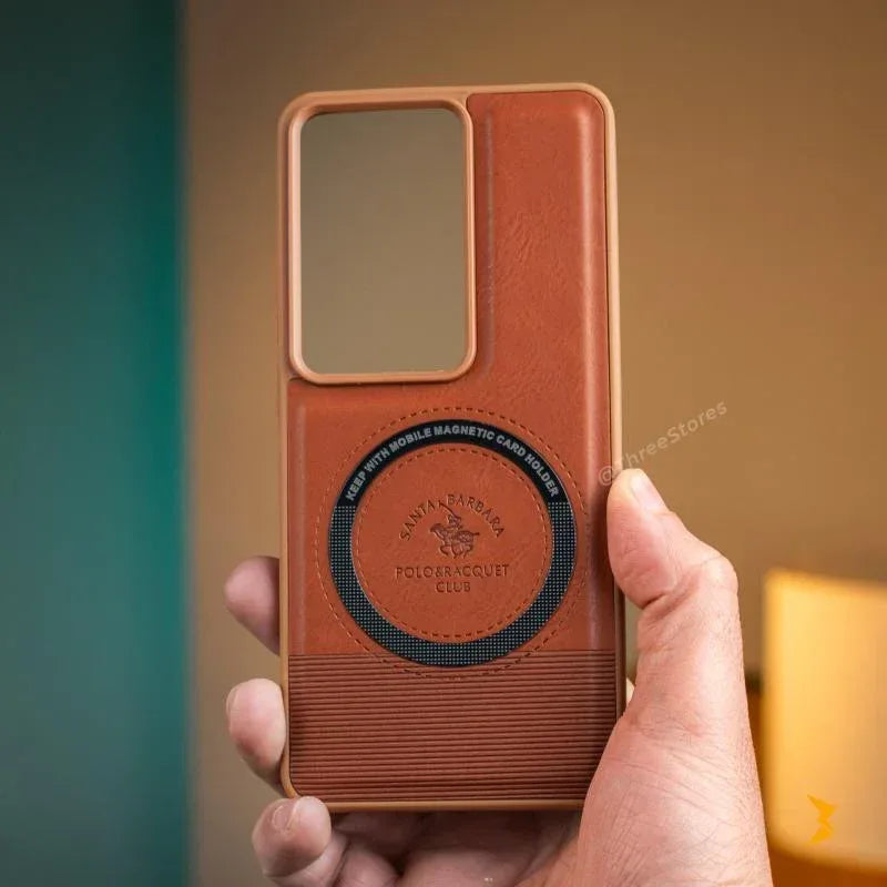 Santa Lucian Magsafe Leather Case Oppo Reno 11F - Three