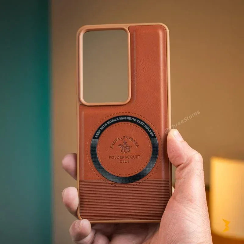 Santa Lucian Magsafe Leather Case Oppo Reno 11F - Three