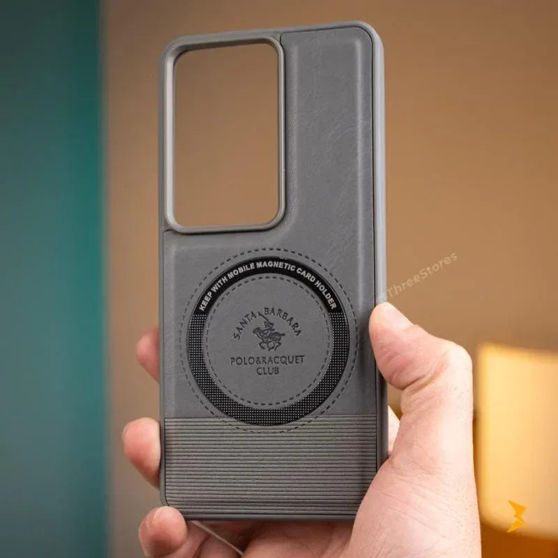 Santa Lucian Magsafe Leather Case Oppo Reno 11F - Three