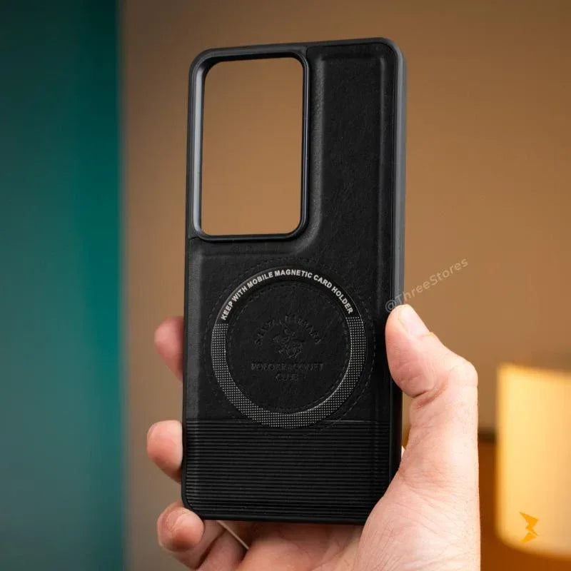 Santa Lucian Magsafe Leather Case Oppo Reno 11F - Three