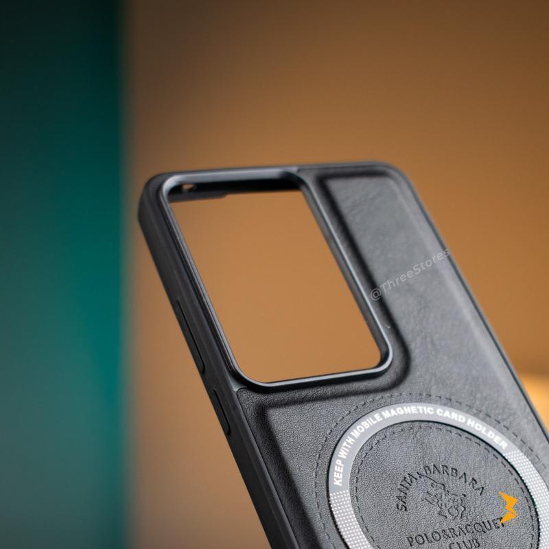 Santa Lucian Magsafe Leather Case Oppo Reno 11F - Three