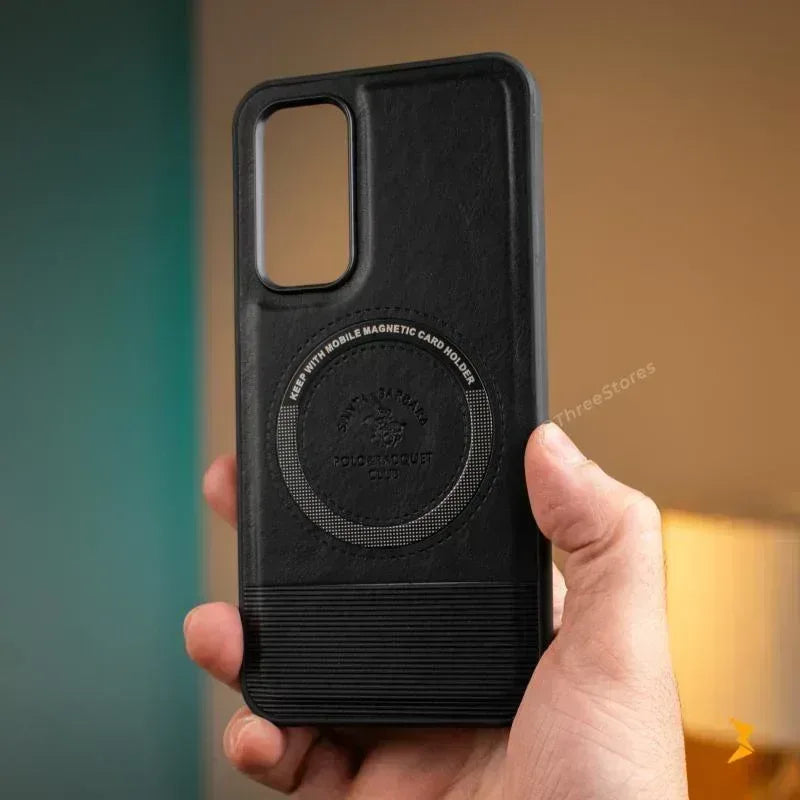 Santa Lucian Magsafe Leather Case Samsung A54 - Three