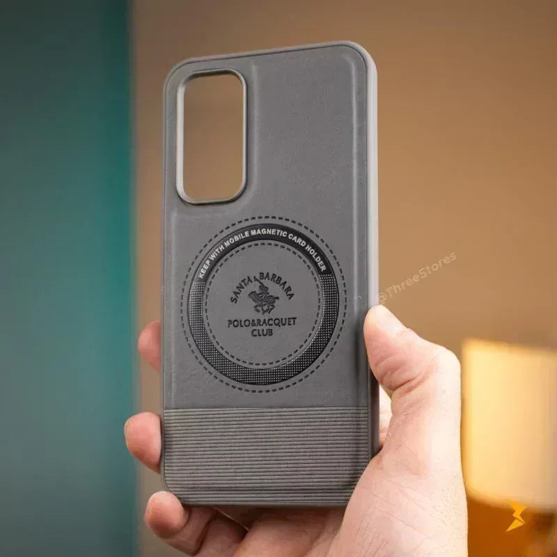 Santa Lucian Magsafe Leather Case Samsung A54 - Three