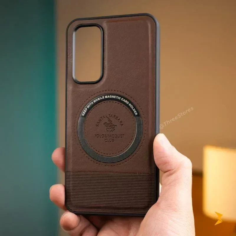 Santa Lucian Magsafe Leather Case Samsung A54 - Three