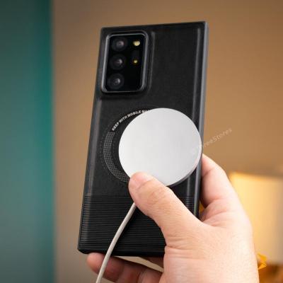 Santa Lucian Magsafe Leather Case Samsung Note 20 Ultra - Three