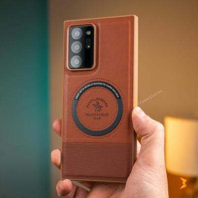 Santa Lucian Magsafe Leather Case Samsung Note 20 Ultra - Three