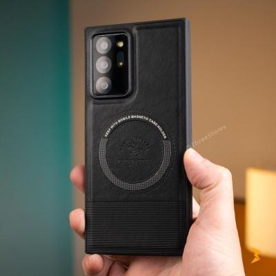 Santa Lucian Magsafe Leather Case Samsung Note 20 Ultra - Three