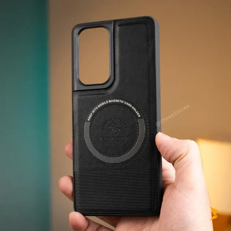 Santa Lucian Magsafe Leather Case Samsung S21 Ultra - Three