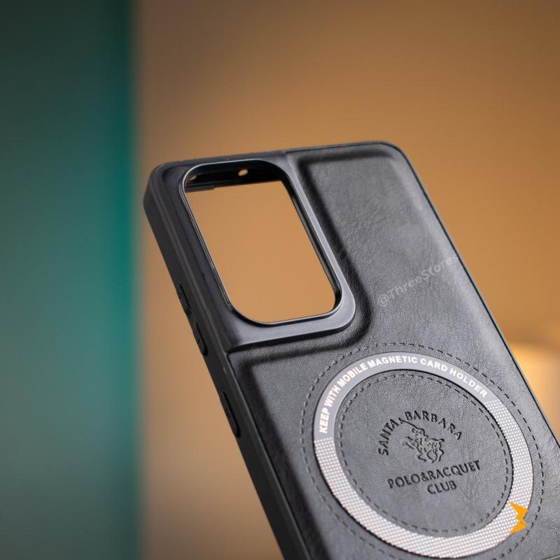 Santa Lucian Magsafe Leather Case Samsung S21 Ultra - Three