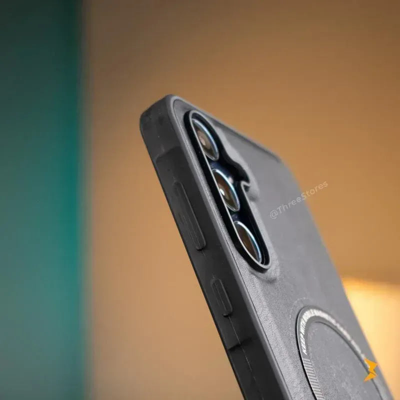 Santa Lucian Magsafe Leather Case Samsung A25 - Three