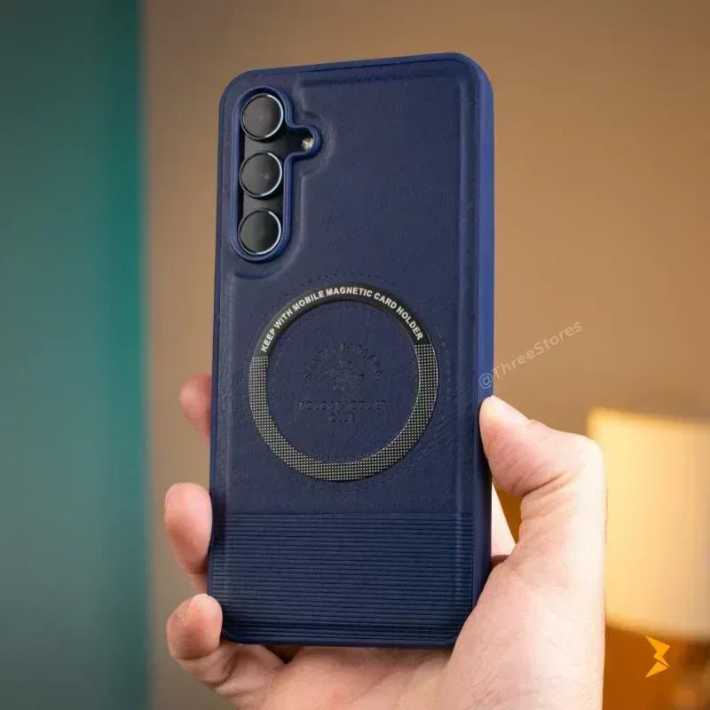 Santa Lucian Magsafe Leather Case Samsung A25 - Three