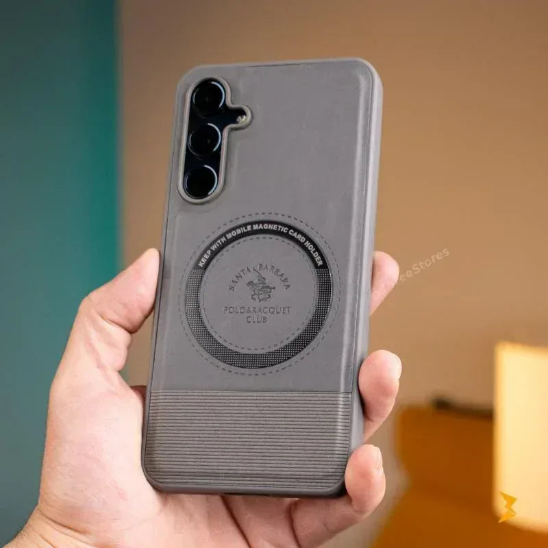 Santa Lucian Magsafe Leather Case Samsung A25 - Three