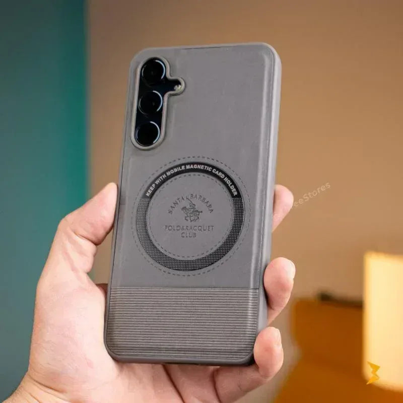 Santa Lucian Magsafe Leather Case Samsung A25 - Three