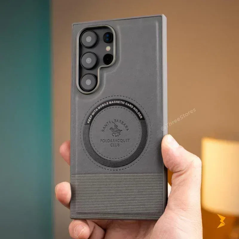 Santa Lucian Magsafe Leather Case Samsung S25 Ultra - Three