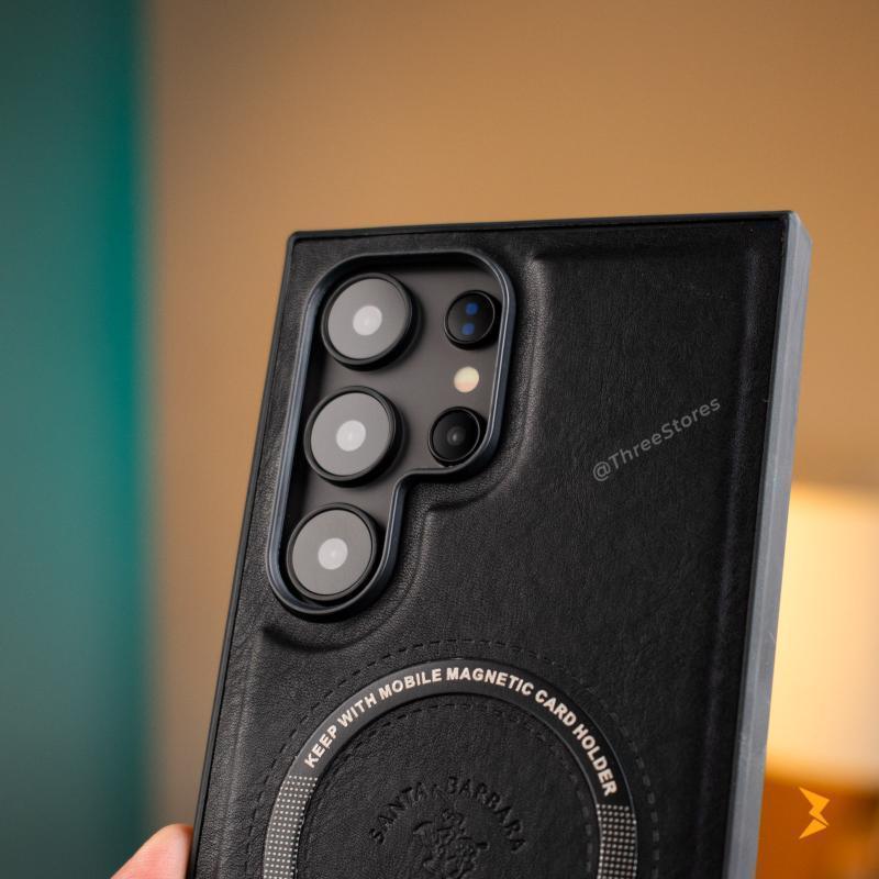 Santa Lucian Magsafe Leather Case Samsung S25 Ultra - Three