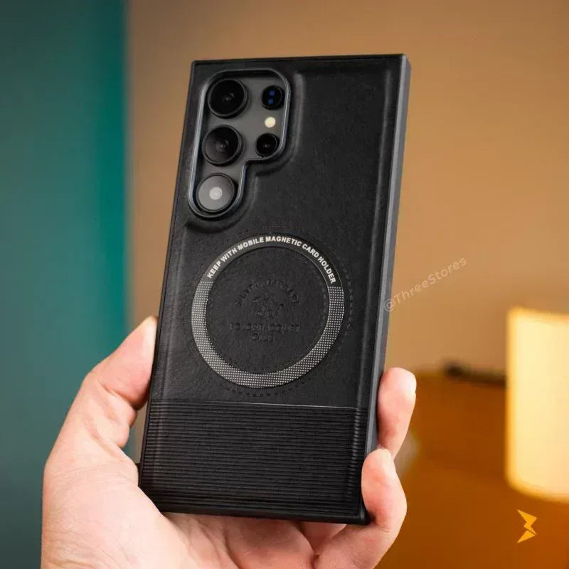 Santa Lucian Magsafe Leather Case Samsung S25 Ultra - Three