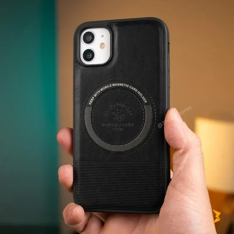 Santa Lucian Magsafe Leather Case iPhone 11 - Three