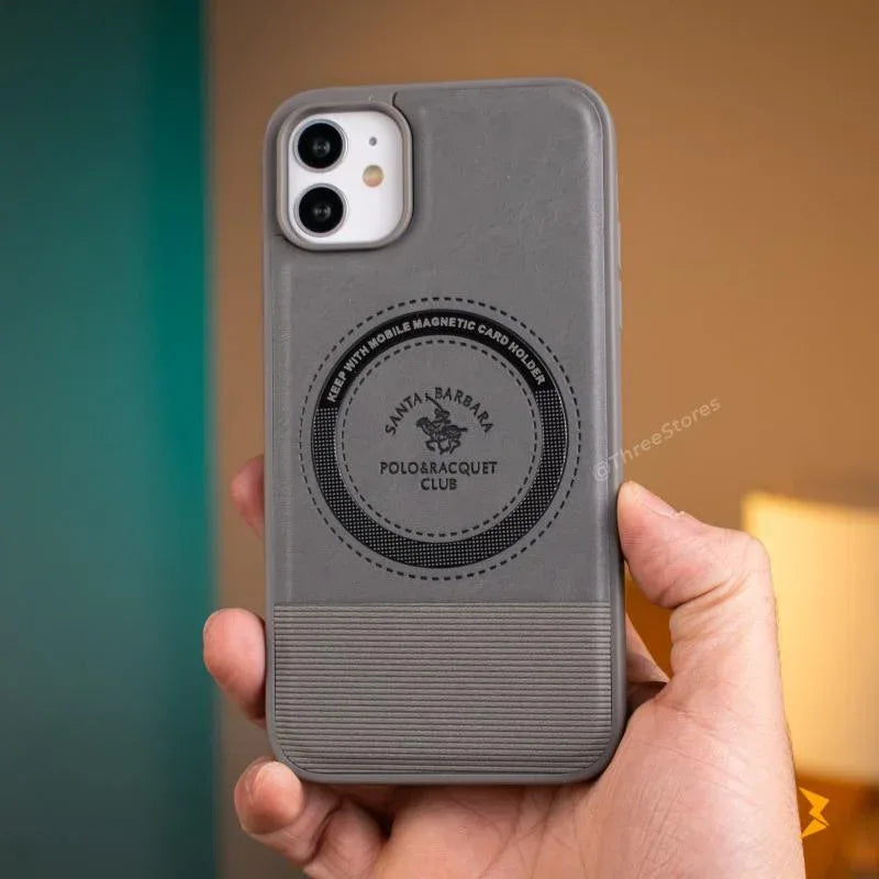 Santa Lucian Magsafe Leather Case iPhone 11 - Three