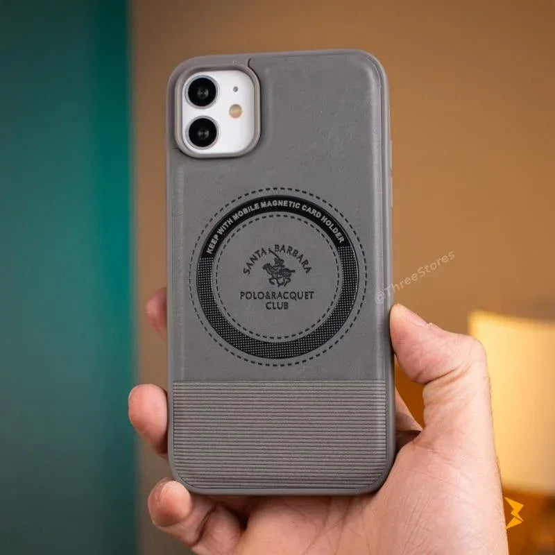 Santa Lucian Magsafe Leather Case iPhone 11 - Three