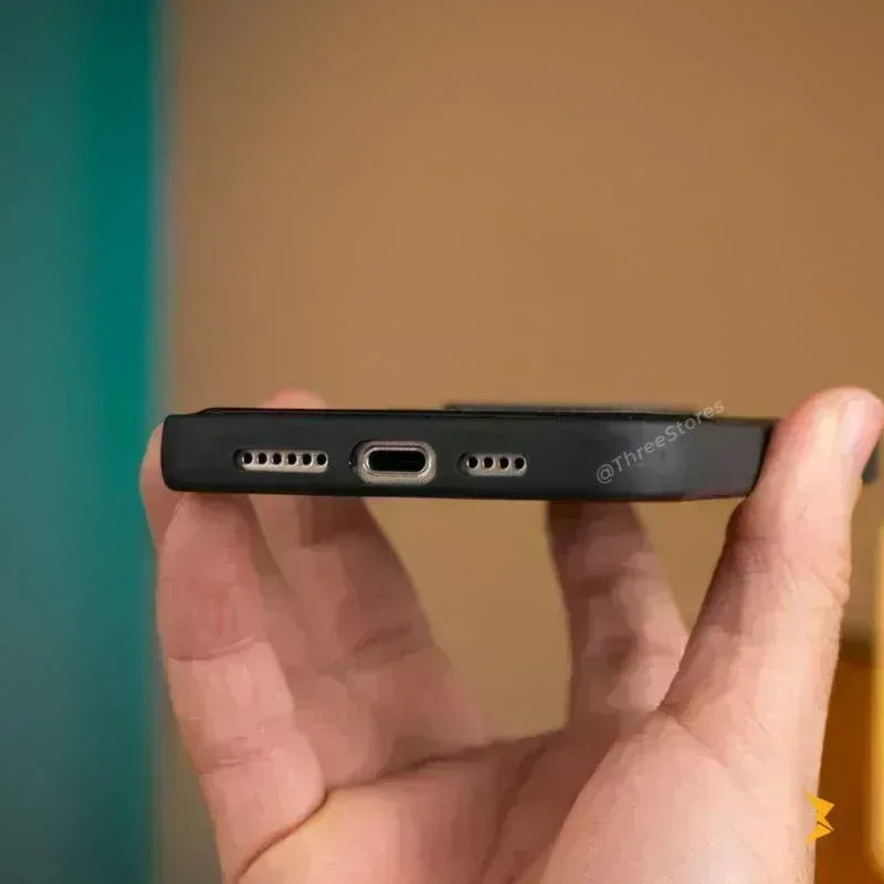 Santa Lucian Magsafe Leather Case iPhone 12 Pro Max - Three