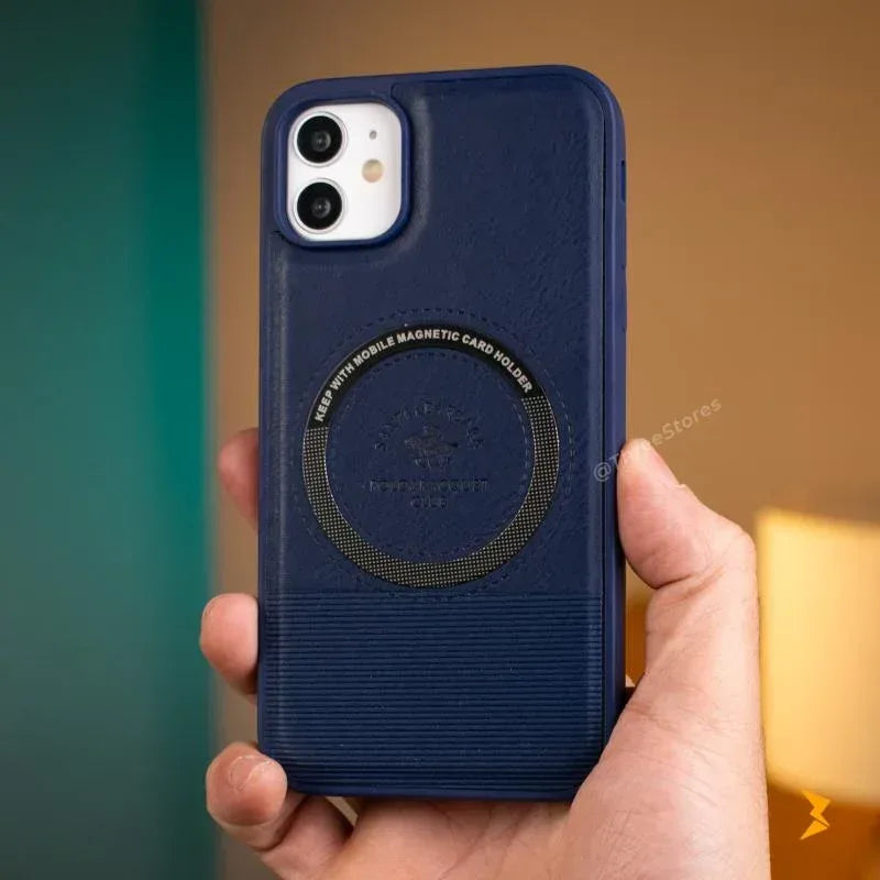 Santa Lucian Magsafe Leather Case iPhone 11 - Three