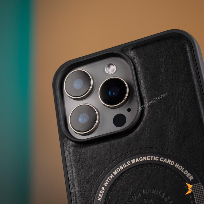 Santa Lucian Magsafe Leather Case iPhone 12 Pro Max - Three