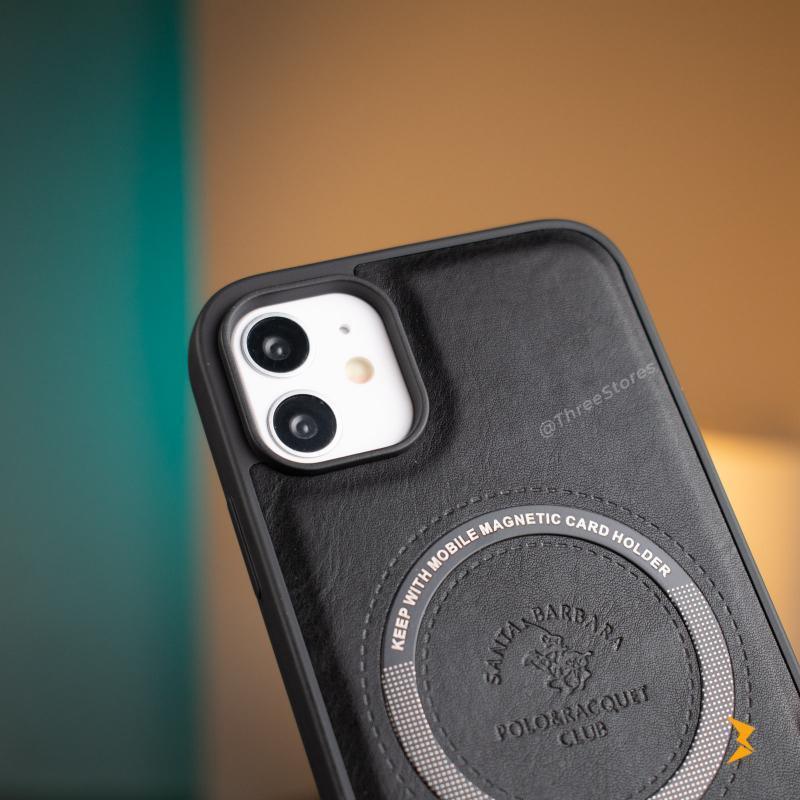 Santa Lucian Magsafe Leather Case iPhone 11 - Three