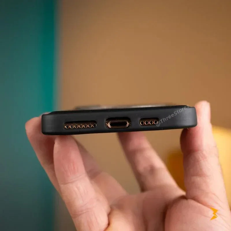 Santa Lucian Magsafe Leather Case iPhone X Max - Three