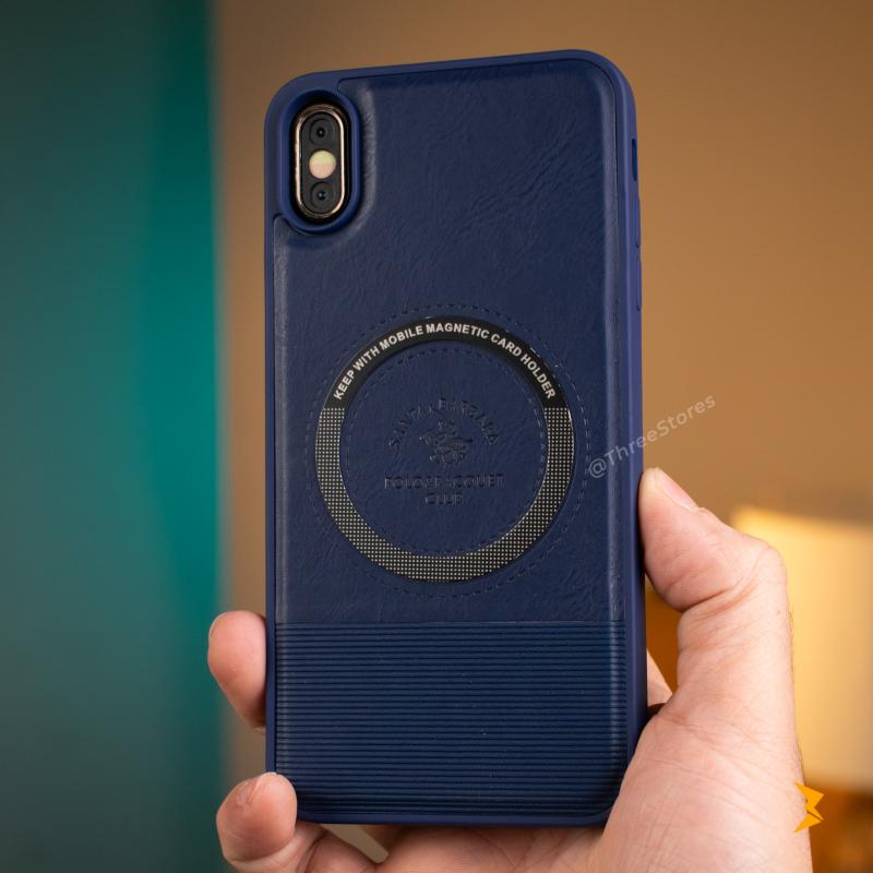 Santa Lucian Magsafe Leather Case iPhone X Max