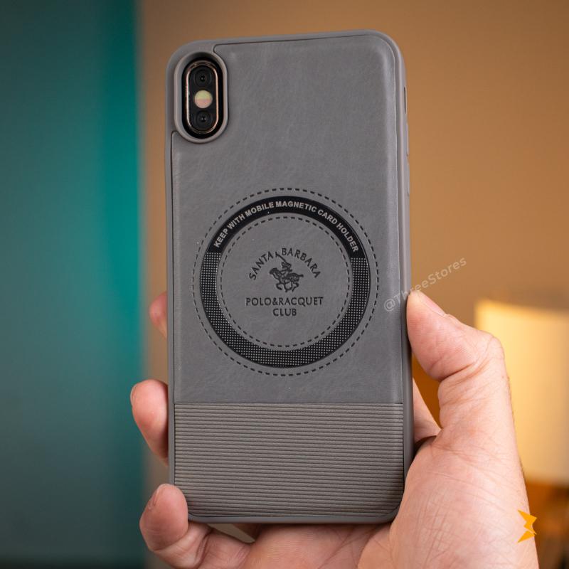 Santa Lucian Magsafe Leather Case iPhone X Max