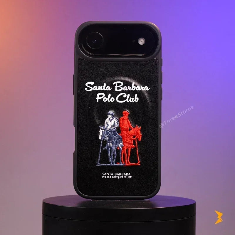 Santa Rawhide Leather Case iPhone 17 Air - Three