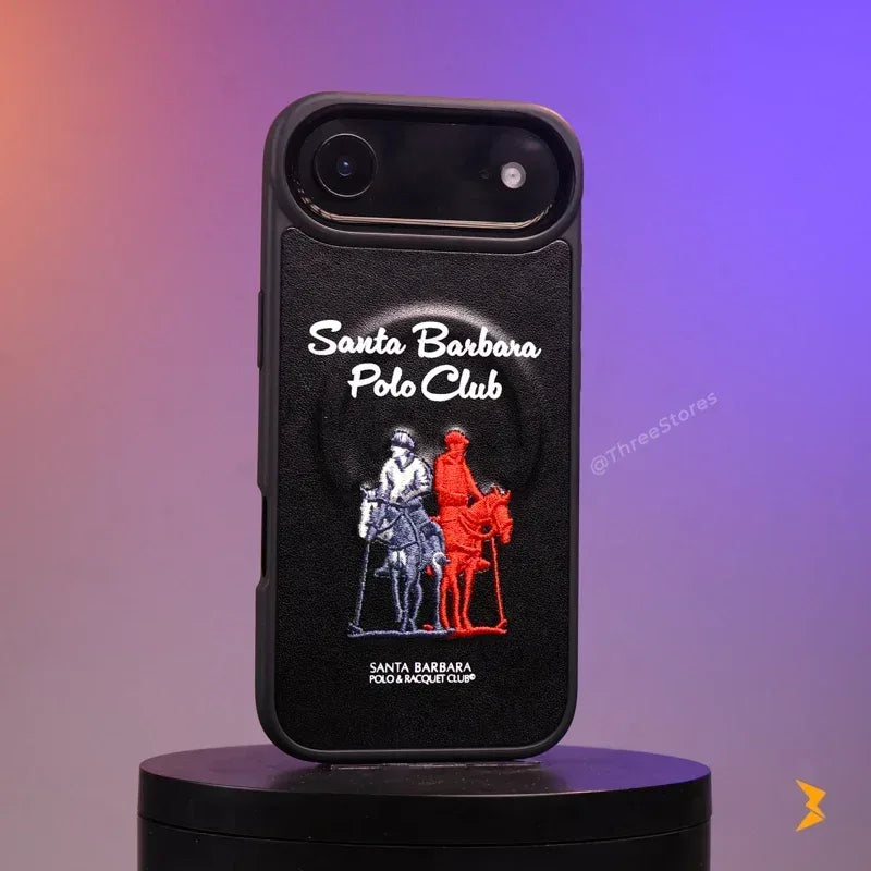 Santa Rawhide Leather Case iPhone 17 Air - Three