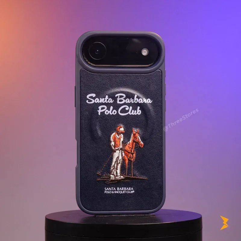 Santa Rawhide Leather Case iPhone 17 Air - Three