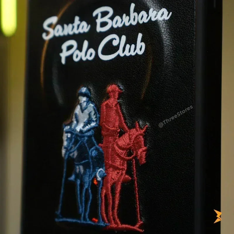 Santa Rawhide Leather Case iPhone 16 Pro Max - Three