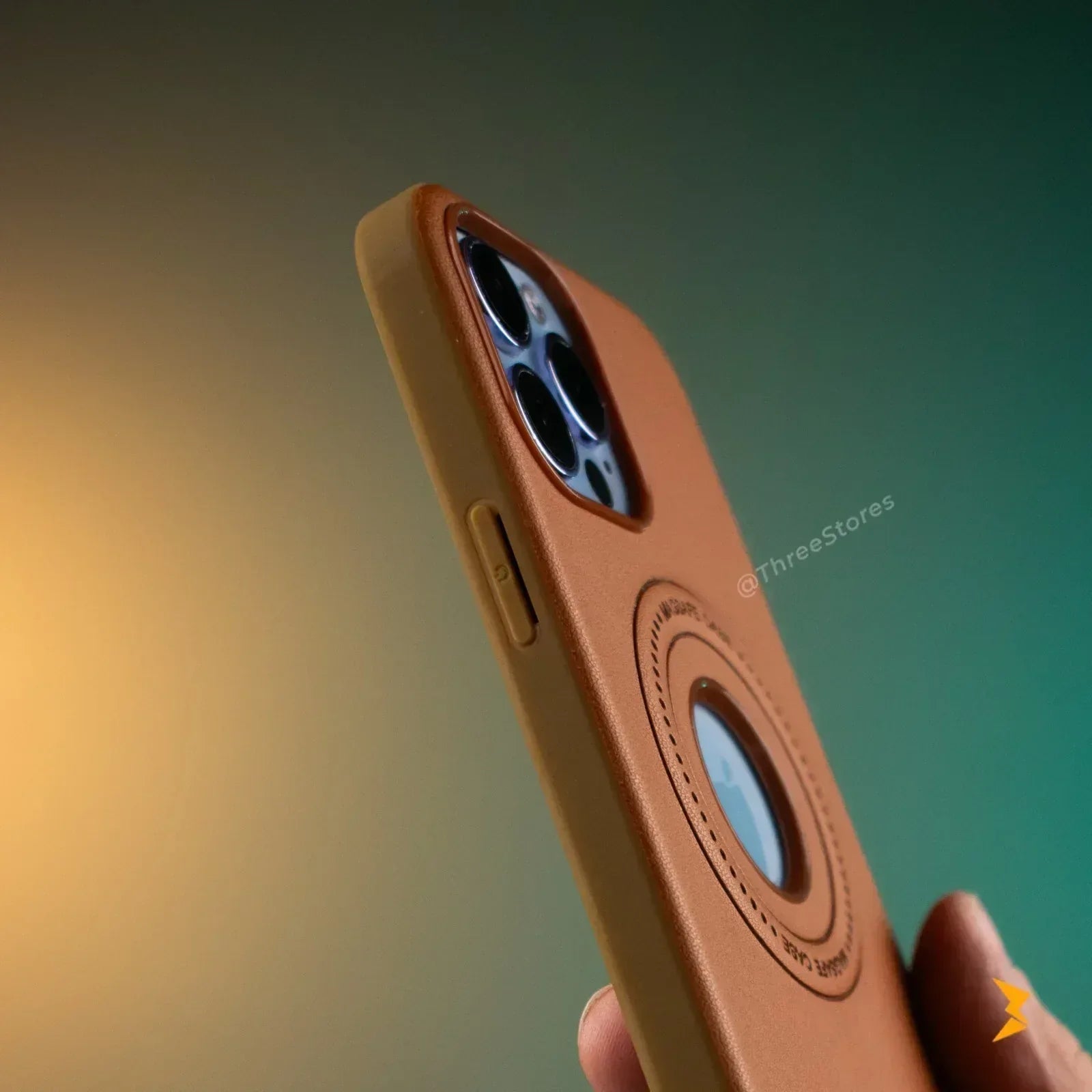 Santa Rivetta Leather Case iPhone 14 Pro - Three