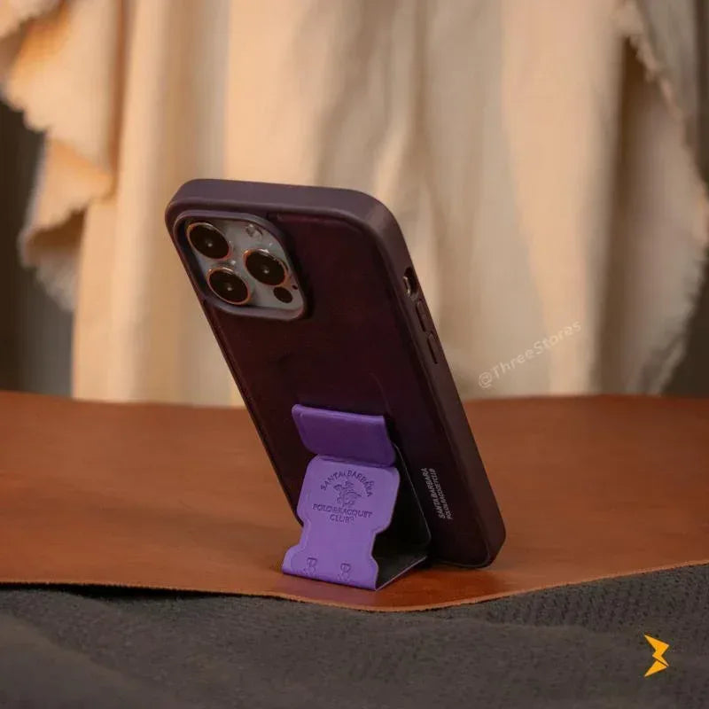 Santa Vertical Holder Case iPhone 14 Pro Max - Three