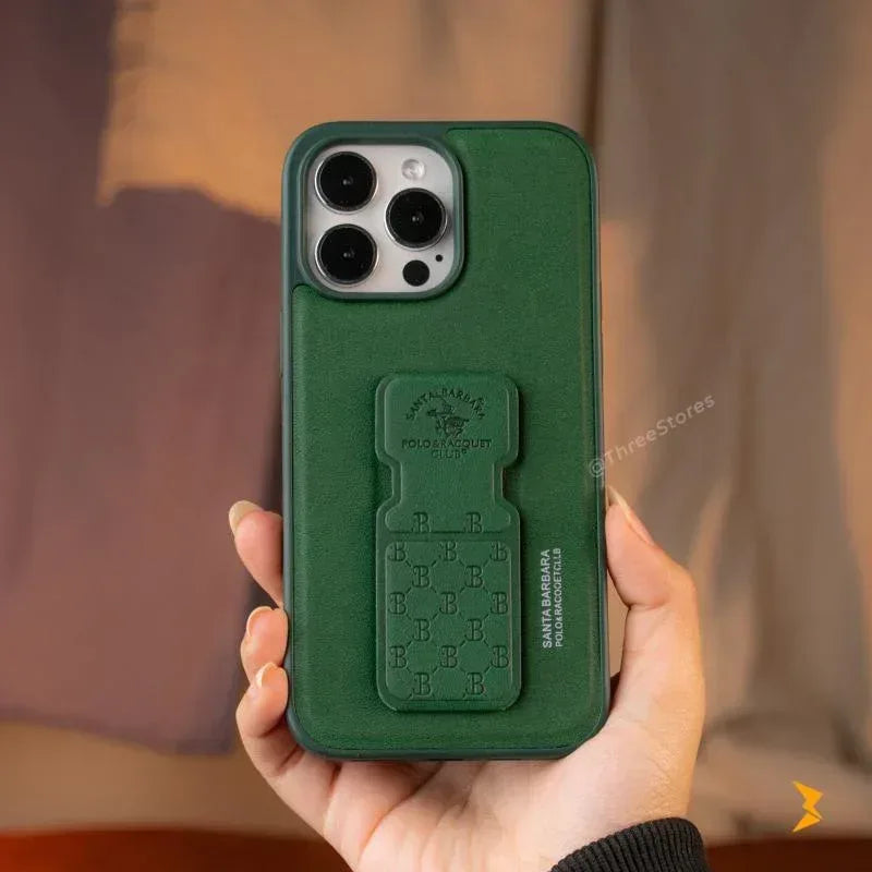 Santa Vertical Holder Case iPhone 14 Pro Max - Three