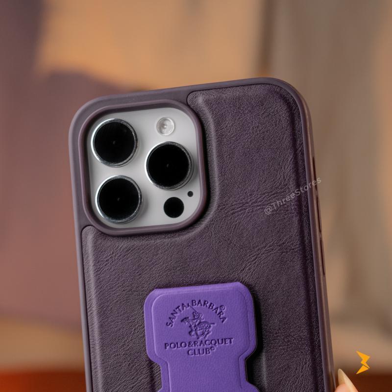 Santa Vertical Holder Case iPhone 15 Pro Max - Three