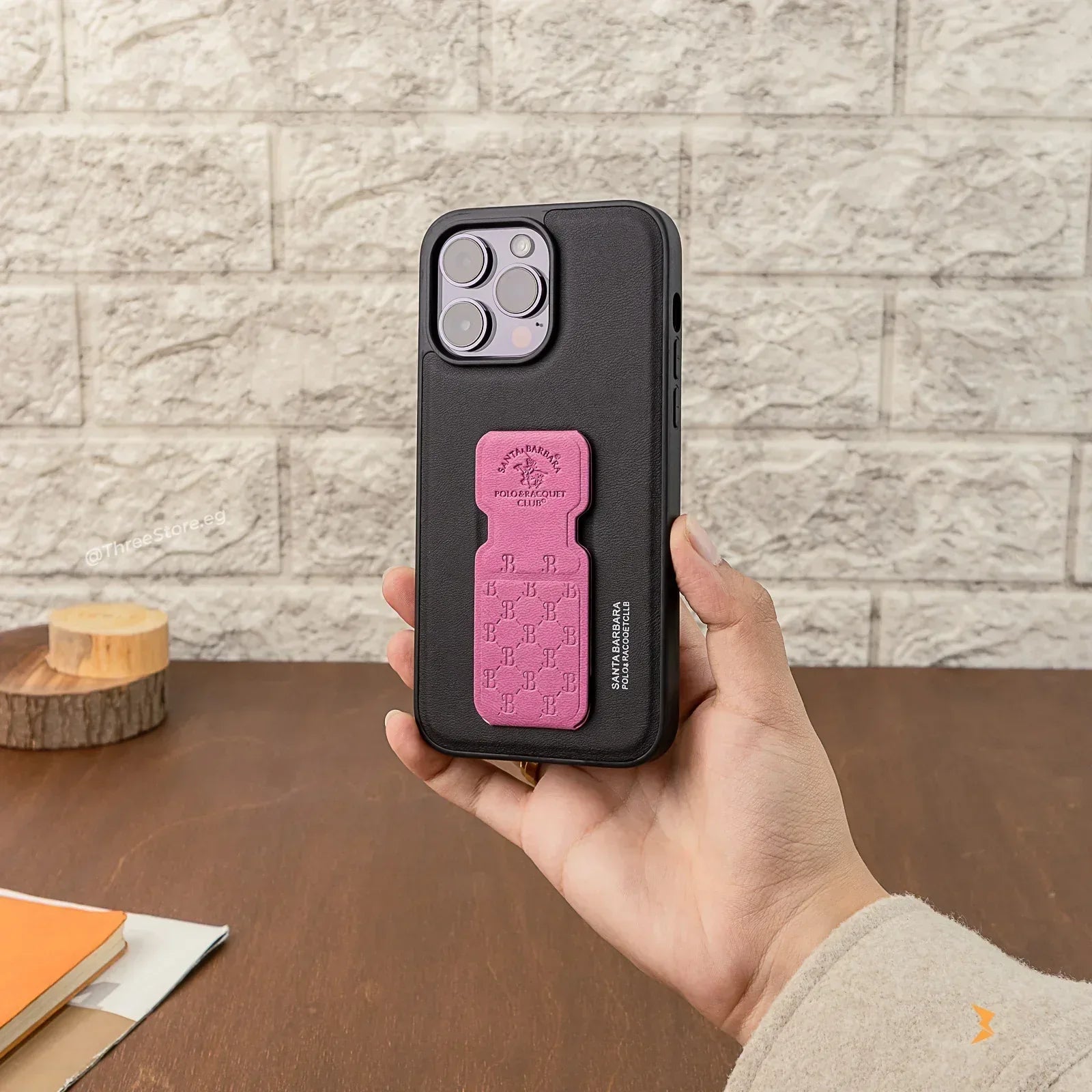 Santa Colored Holder Case iPhone 12 Pro Max - Three