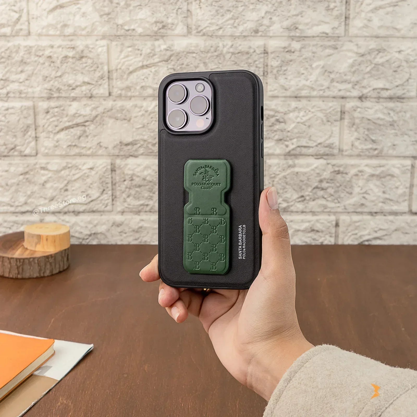 Santa Colored Holder Case iPhone 11 Pro Max - Three