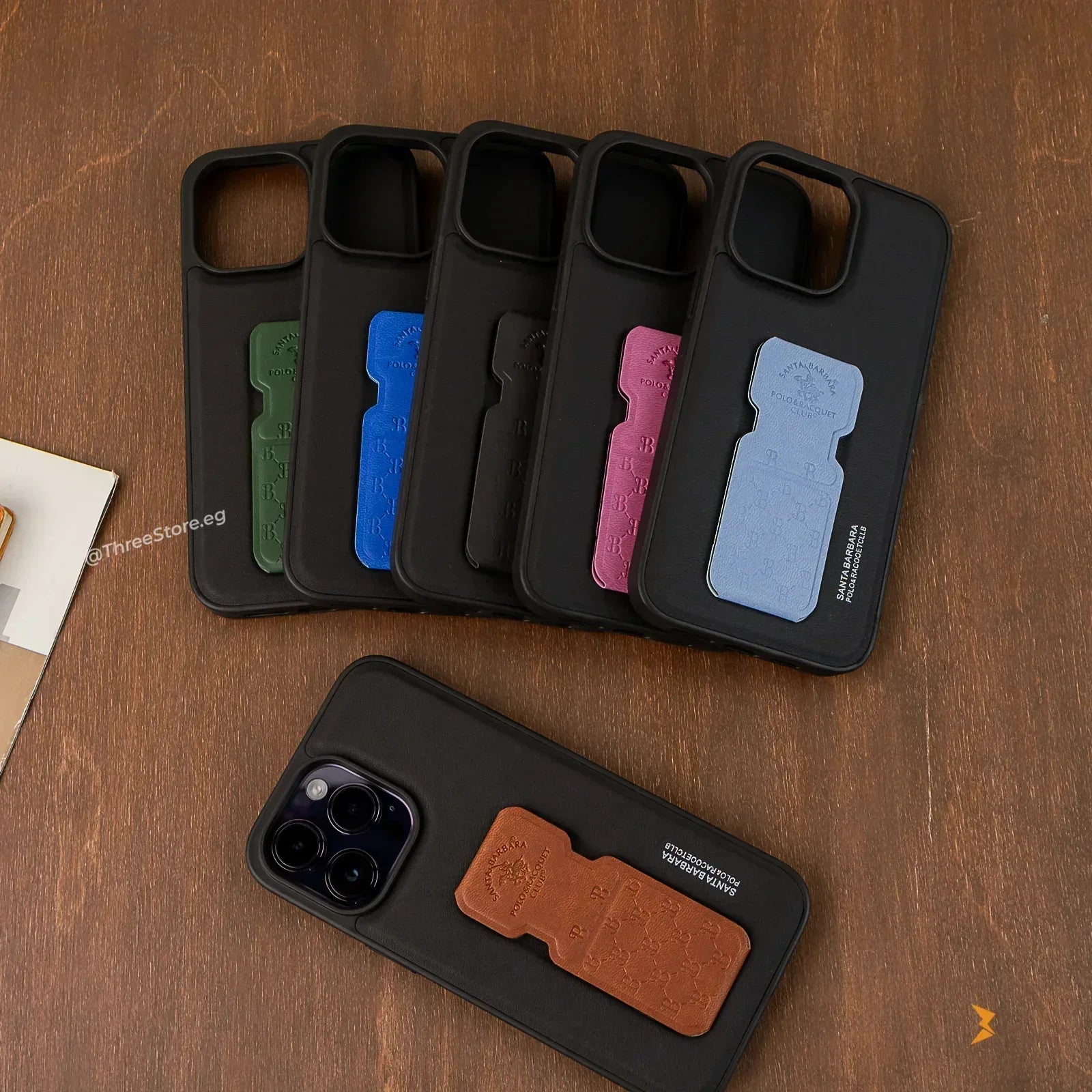 Santa Colored Holder Case iPhone 11 Pro Max - Three