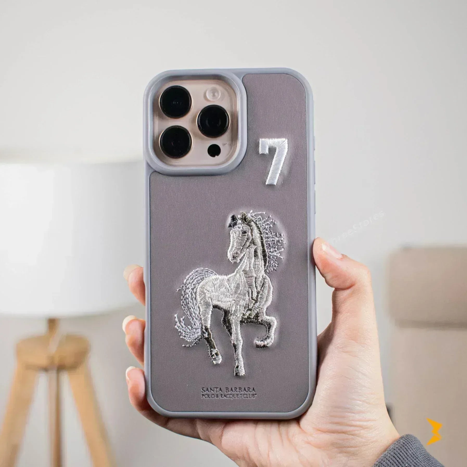 Santa Isidore Horse Case iPhone 16 Pro Max - Three
