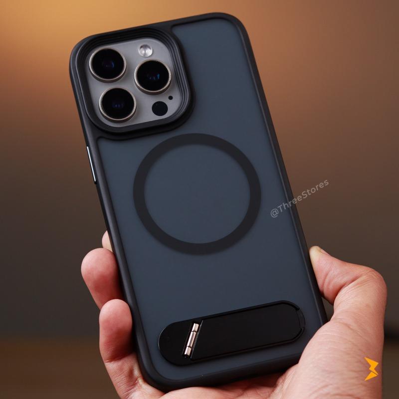 Saqara Metal Stand Magsafe Case iPhone 14 Pro Max