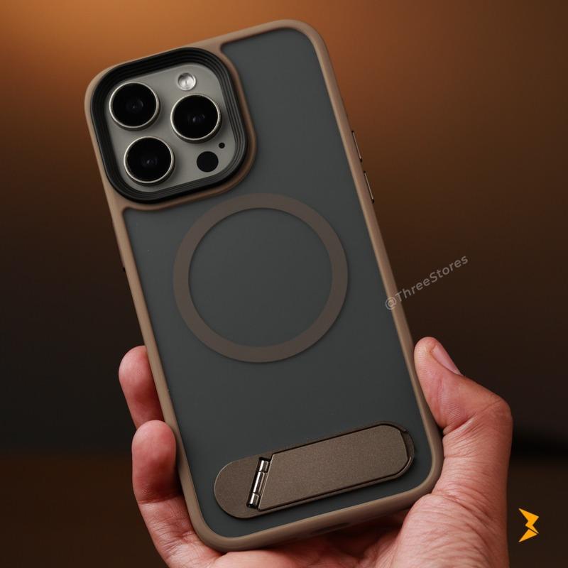 Saqara Metal Stand Magsafe Case iPhone 16 Pro Max